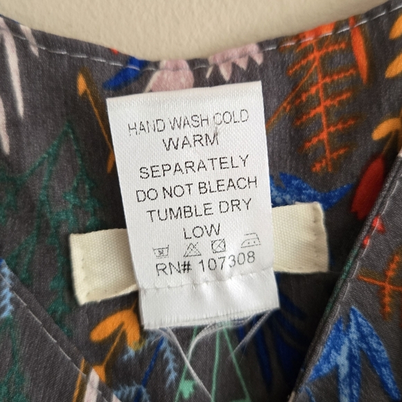 A Shappe Vintage Shift Floral Print Midi Dress - Picture 12 of 15